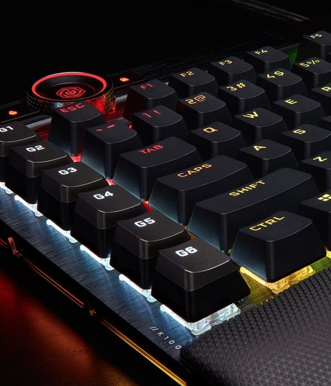 Corsair K100 RGB Optical-Mechanical Gaming Keyboard on python.engineering