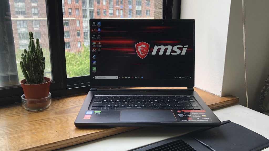 MSI GS65 laptop for machine learning